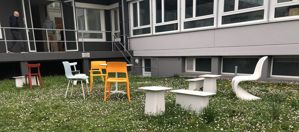 Vitra Campus - Arbeitsplätze im Freien